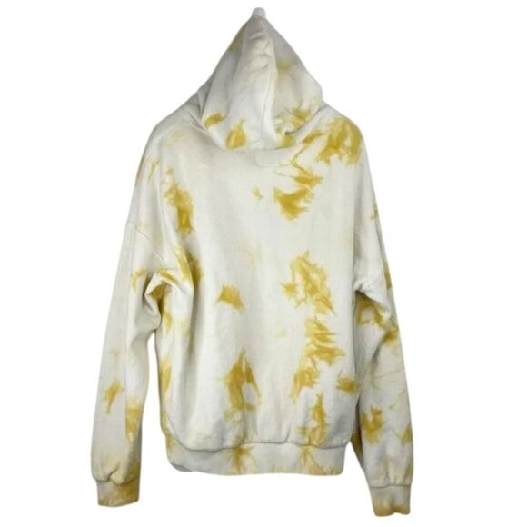 Raw Gear Men’s Tie-Dyed Designer Hoodie RG504 White Gold Size Medium NWT - Picture 3 of 3
